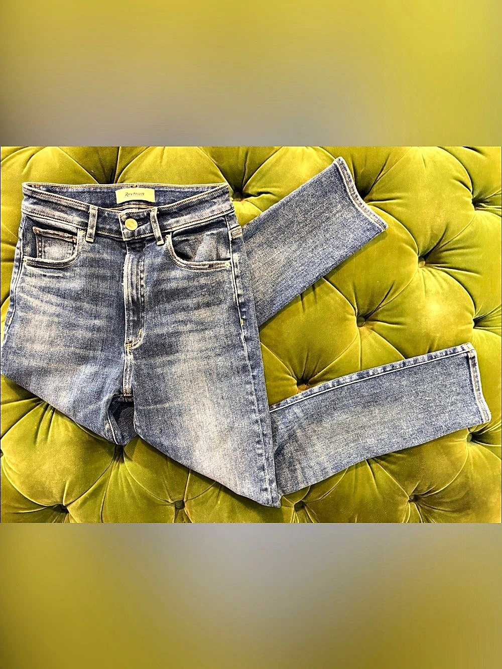 Revtown High Rise Skinny Jeans Women's Blue Like New